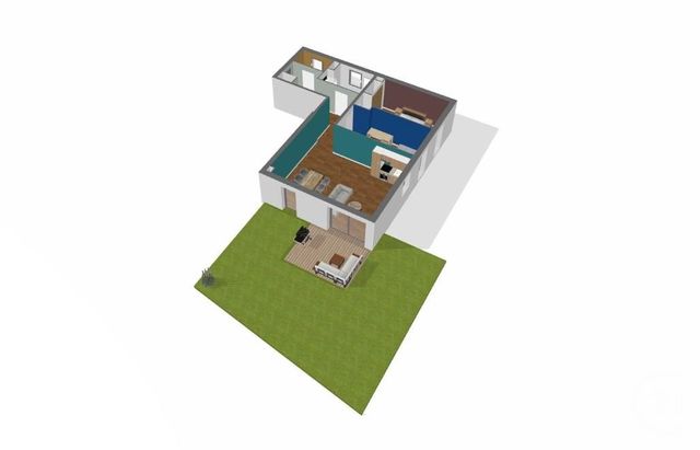 Appartement F3 à vendre - 3 pièces - 82,75 m2 - Entrange - 57 - LORRAINE