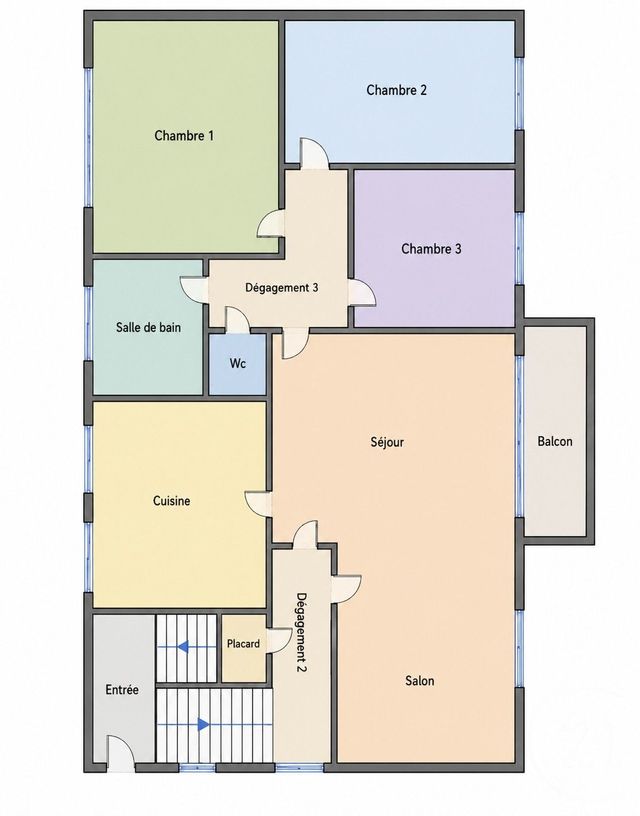 Maison &agrave; vendre - 5 pi&egrave;ces - 79,18 m2 - St Julien Les Metz - 57 - LORRAINE
