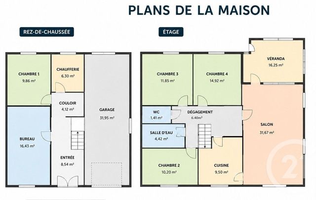 Maison &agrave; vendre - 8 pi&egrave;ces - 157,42 m2 - Noisseville - 57 - LORRAINE